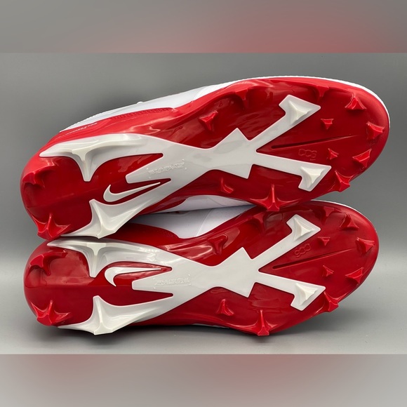 Nike Alpha Menace 4 Pro Football Cleats FD7037-102 Red White Men’s Size 7.5 NEW main image 6
